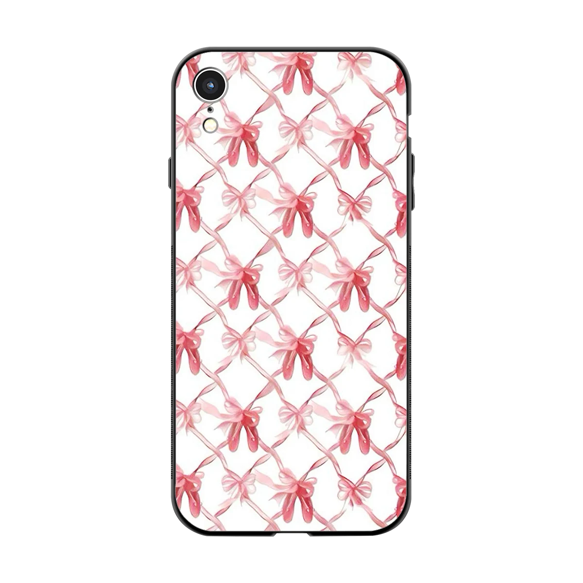 Bow Ribbon back phone cover | glass case for iphone xr