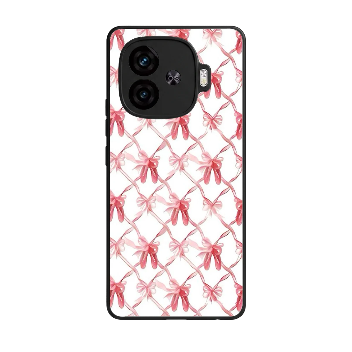 Bow Ribbon back phone cover | glass case for iqoo neo 10r 5g