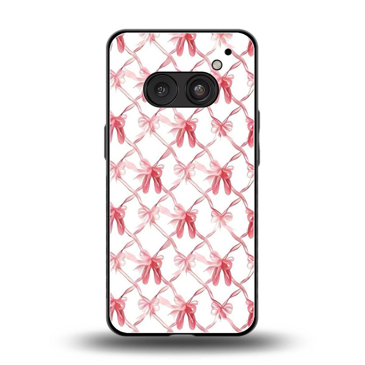 Bow Ribbon back phone cover | glass case for nothing phone 2a plus