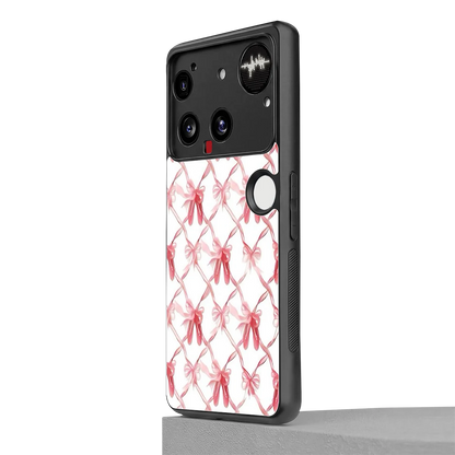 Bow Ribbon nothing phone 3 mobile cover | shockproof glass phone case