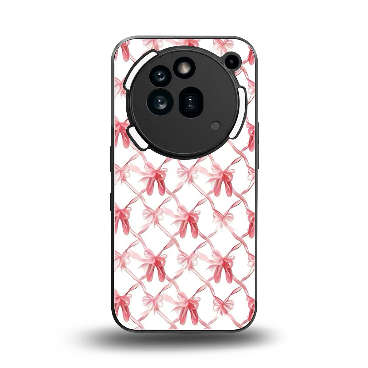 Bow Ribbon back phone cover | glass case for nothing phone 3a pro