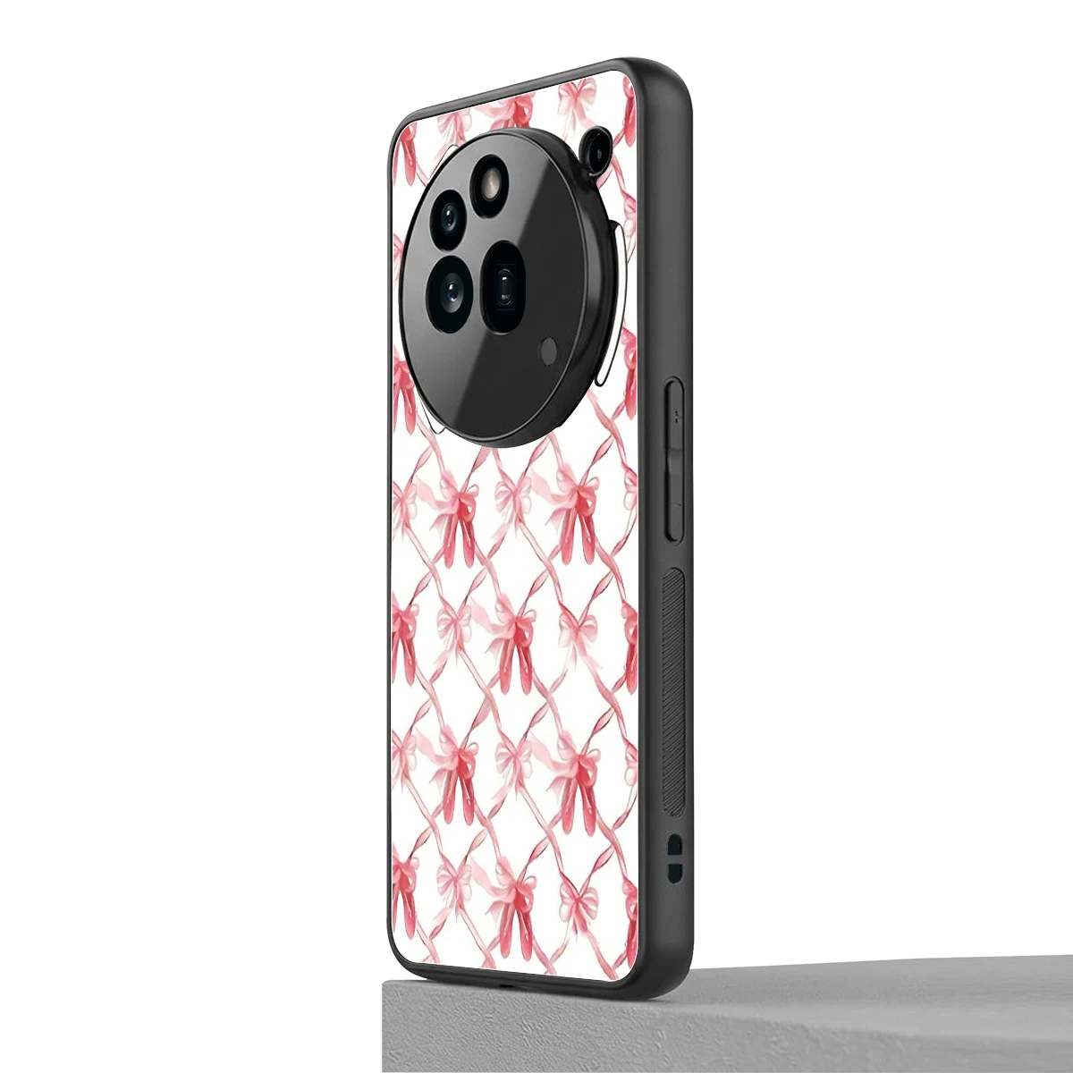 Bow Ribbon nothing phone 3a pro mobile cover | shockproof glass phone case