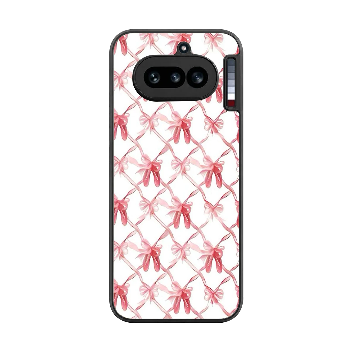 Bow Ribbon back phone cover | glass case for nothing phone 4a