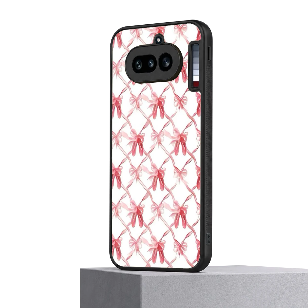 Bow Ribbon nothing phone 4a mobile cover | shockproof glass phone case