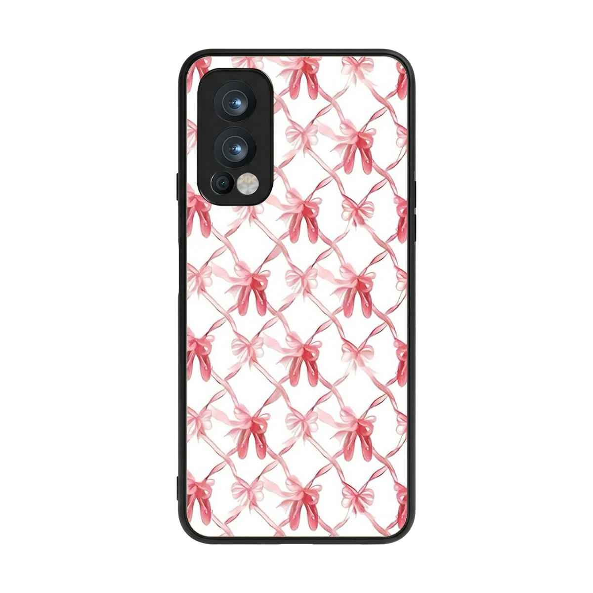 Bow Ribbon back phone cover | glass case for oneplus nord 2