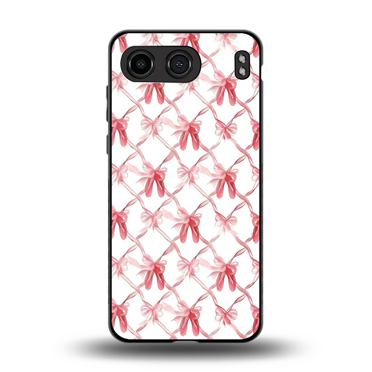 Bow Ribbon back phone cover | glass case for oneplus nord 4