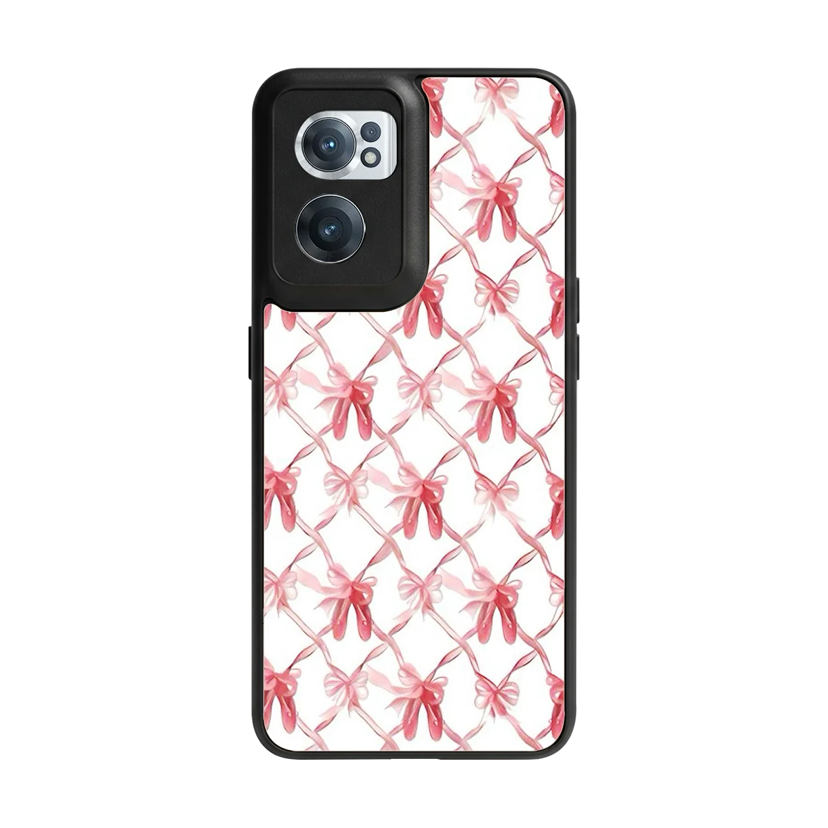 Bow Ribbon back phone cover | glass case for oneplus nord ce 2