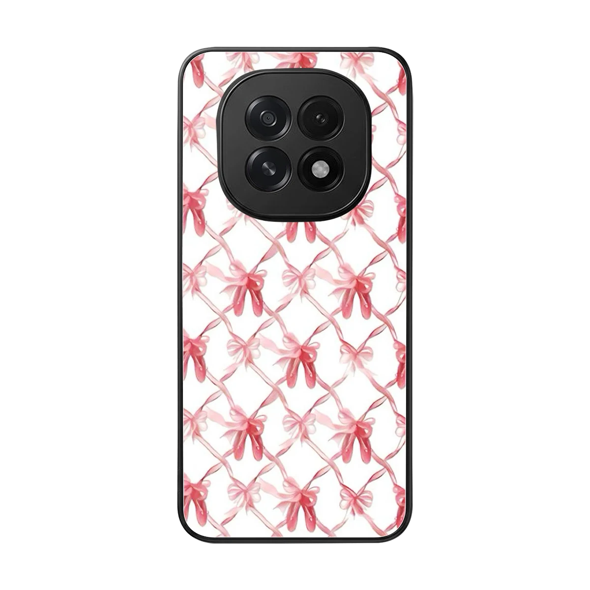 Bow Ribbon back phone cover | glass case for oppo f29 5g