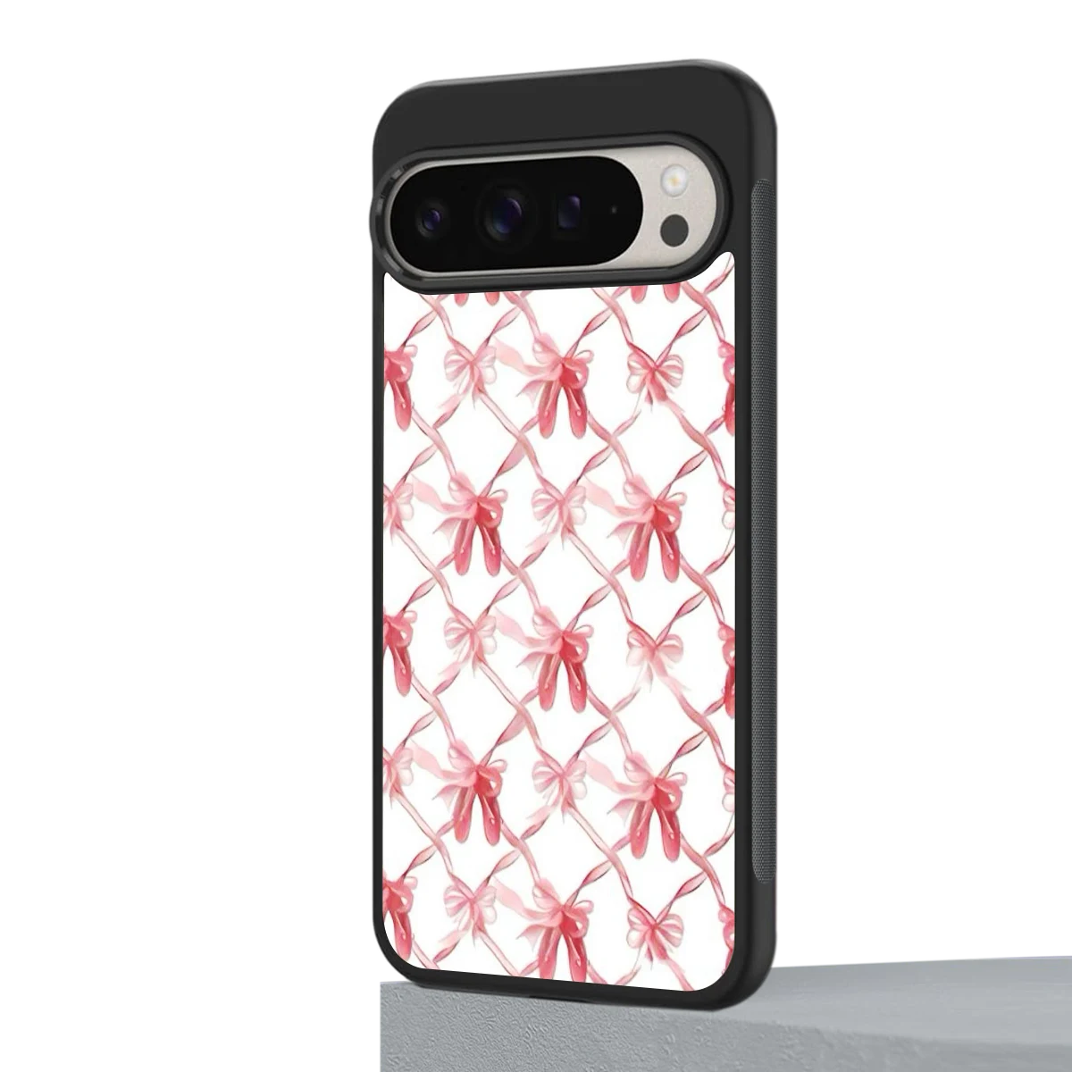 Bow Ribbon google pixel 9 pro xl mobile cover | shockproof glass phone case