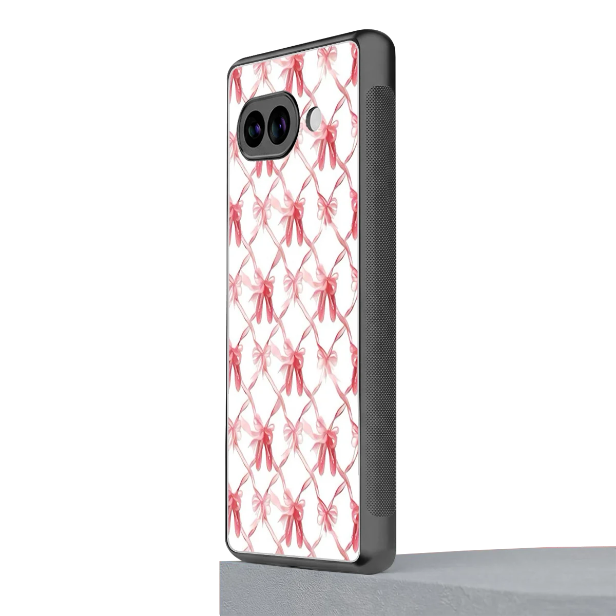 Bow Ribbon google pixel 10a mobile cover | shockproof glass phone case
