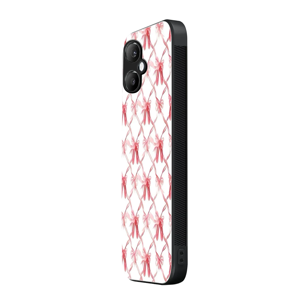 Bow Ribbon samsung galaxy a06 5g mobile cover | shockproof glass phone case