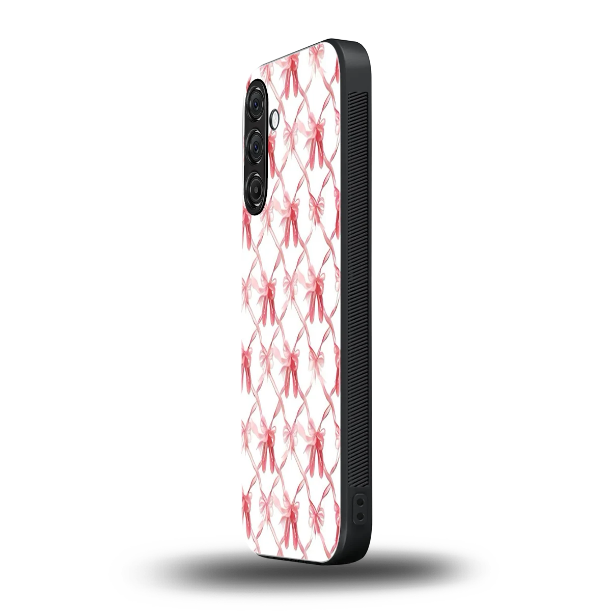 Bow Ribbon samsung galaxy a16 5g mobile cover | shockproof glass phone case