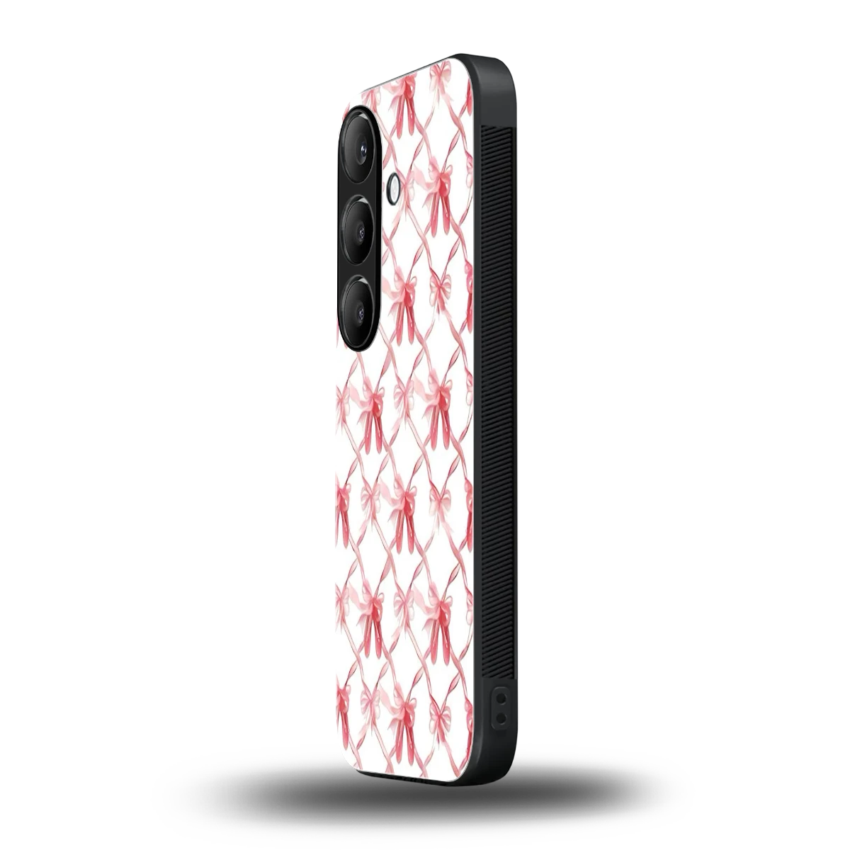 Bow Ribbon samsung galaxy s25 fe mobile cover | shockproof glass phone case