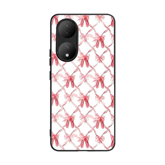 Bow Ribbon back phone cover | glass case for Vivo-y100