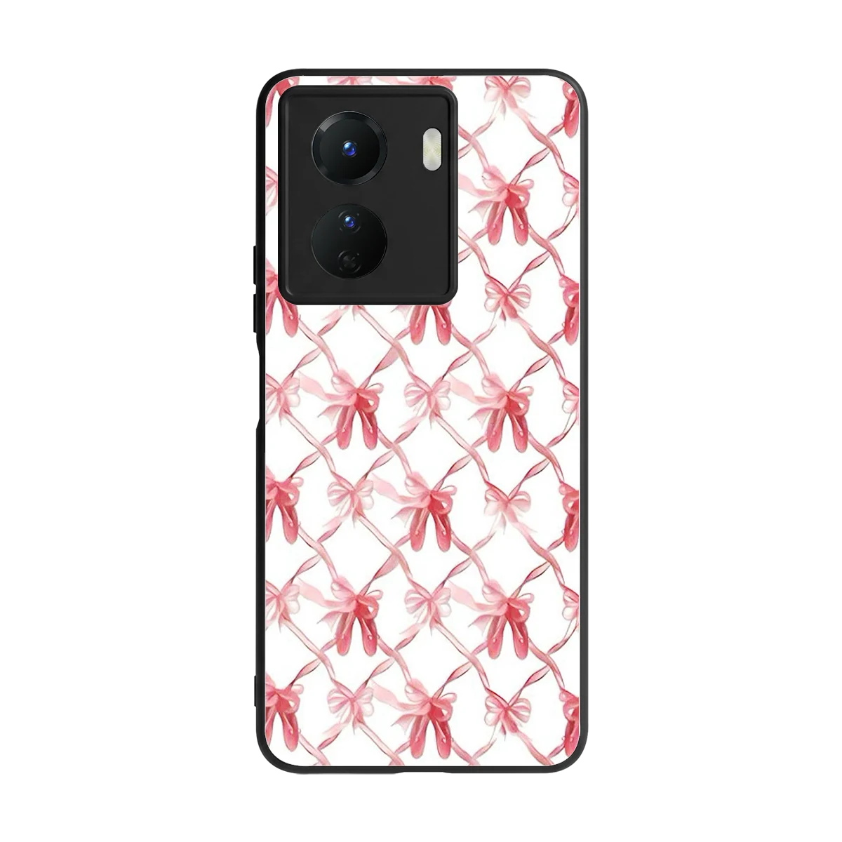 Bow Ribbon back phone cover | glass case for vivo y16
