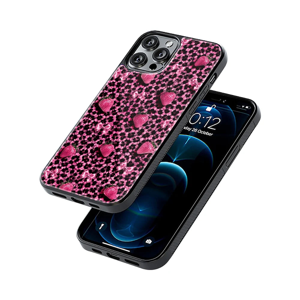 Protective Glass Back Phone Case Compatible with iPhone, Samsung, OnePlus, Pixel & More