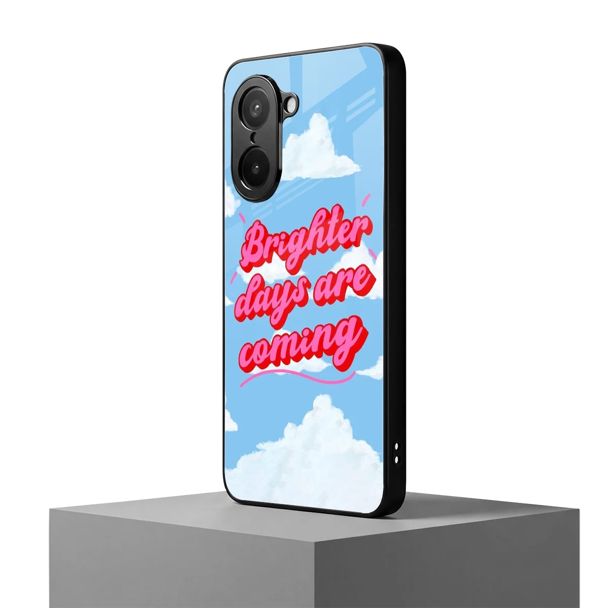 Brighter Days Are Coming oneplus nord ce5 5g mobile cover | shockproof glass phone case