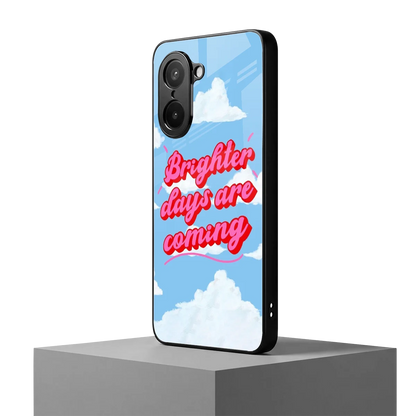 Brighter Days Are Coming oneplus nord ce5 5g mobile cover | shockproof glass phone case