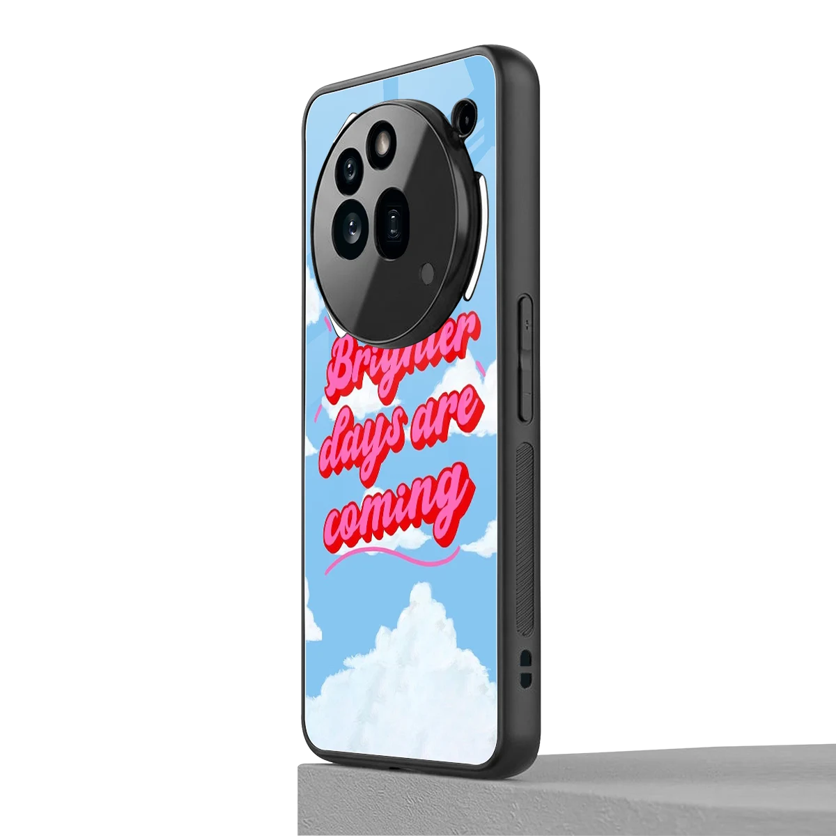 Brighter Days Are Coming nothing phone 3a pro mobile cover | shockproof glass phone case