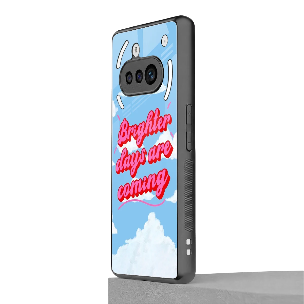 Brighter Days Are Coming nothing phone 3a mobile cover | shockproof glass phone case