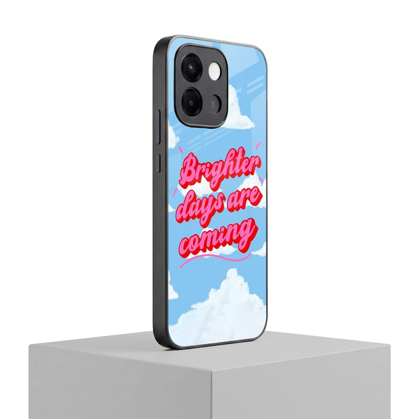 Brighter Days Are Coming oneplus 13s mobile cover | shockproof glass phone case