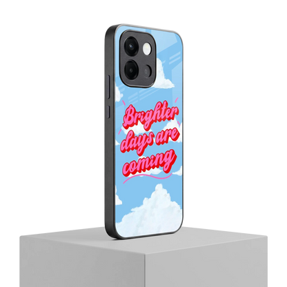 Brighter Days Are Coming oneplus 13s mobile cover | shockproof glass phone case