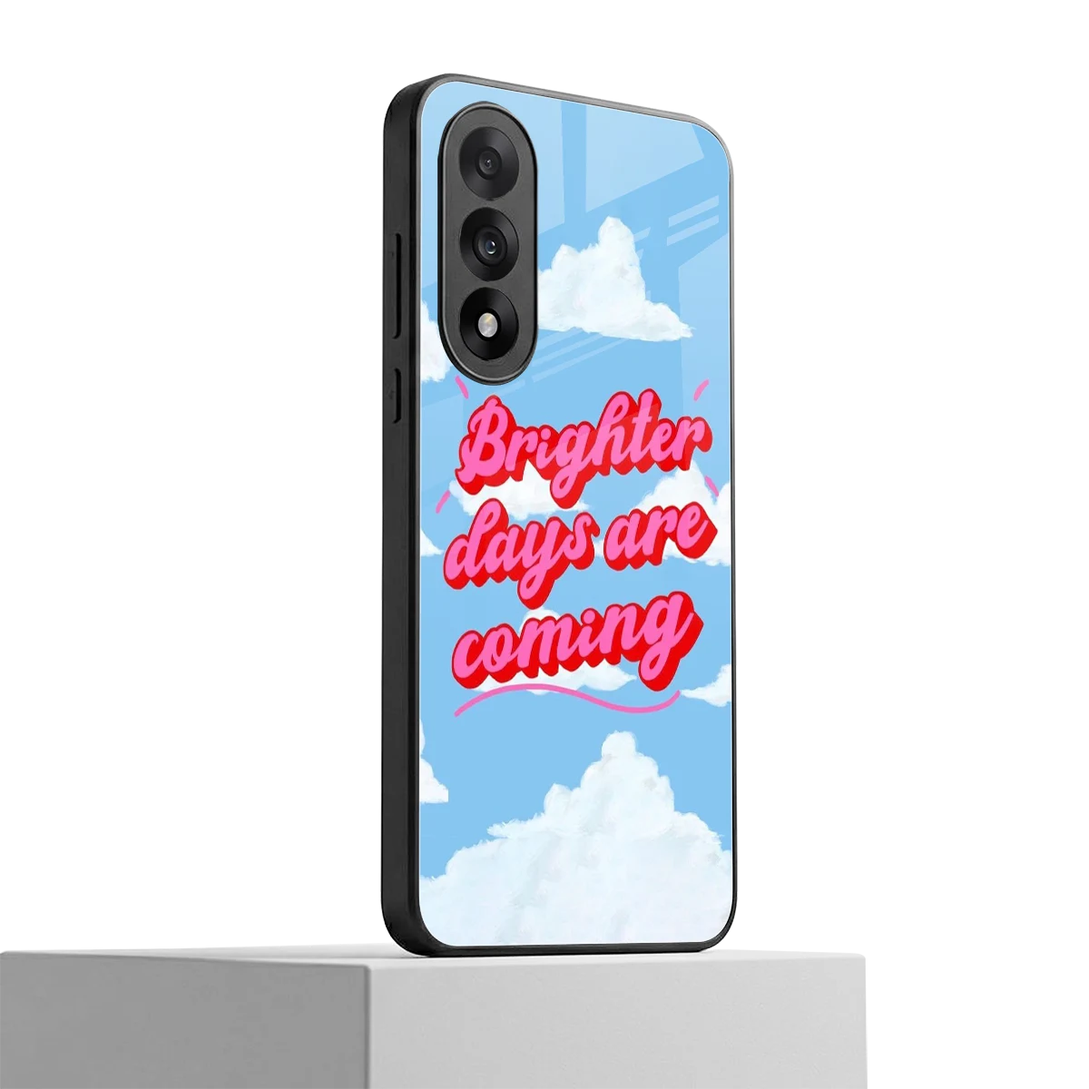 Brighter Days Are Coming oneplus nord 5 mobile cover | shockproof glass phone case