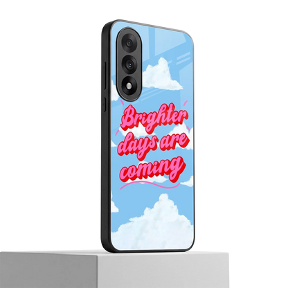 Brighter Days Are Coming oneplus nord 5 mobile cover | shockproof glass phone case