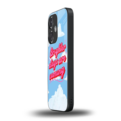 Brighter Days Are Coming oneplus nord ce 3 mobile cover | shockproof glass phone case