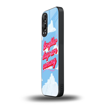 Brighter Days Are Coming oneplus nord ce 4 lite mobile cover | shockproof glass phone case