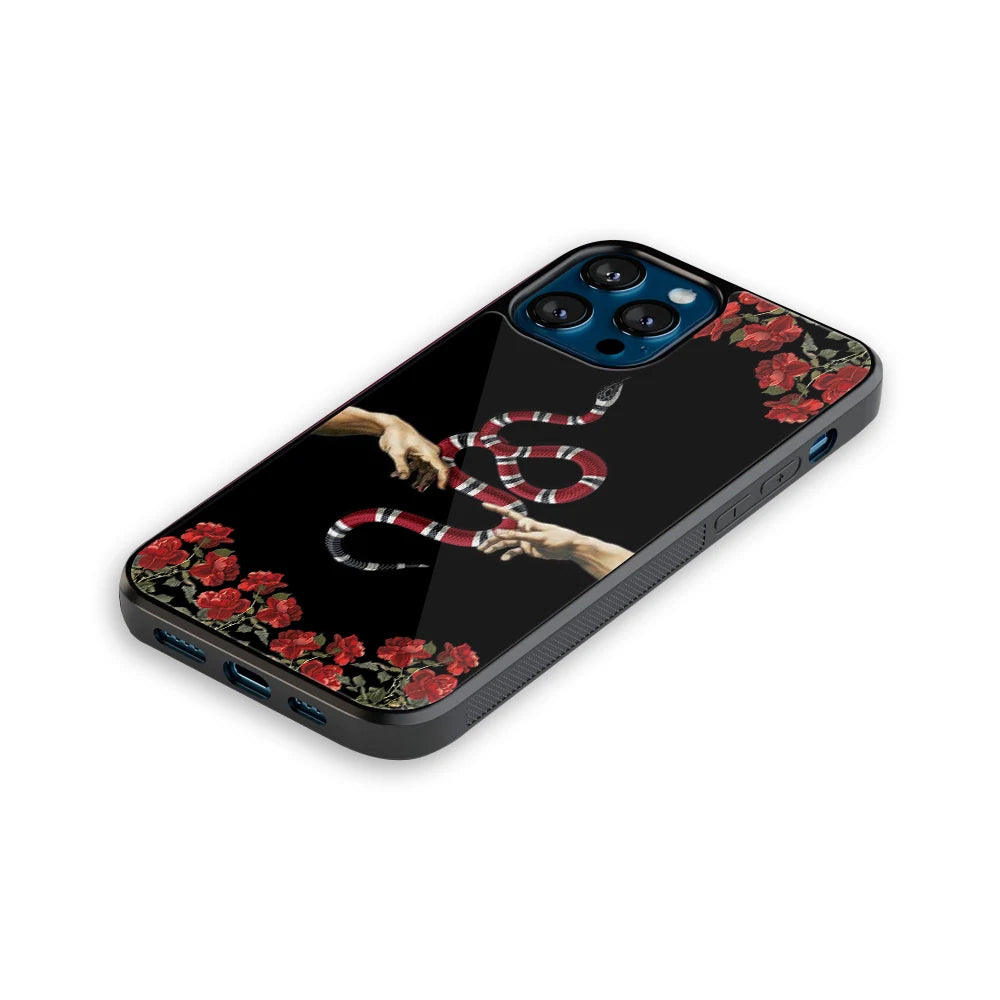 Luxury Glass Back Mobile Cover for iPhone, Samsung Galaxy, OnePlus, Pixel, Redmi & More
