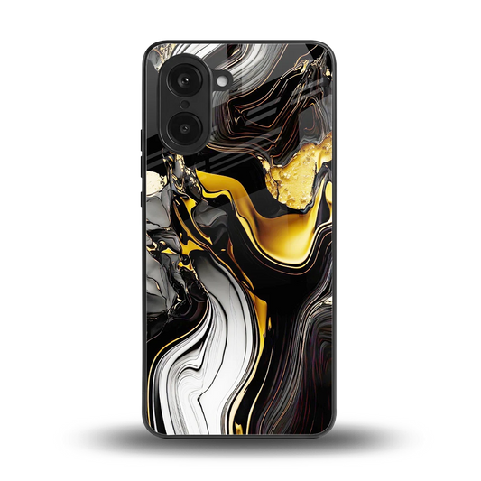 Bronze Glow back phone cover | glass case for oneplus nord ce5 5g