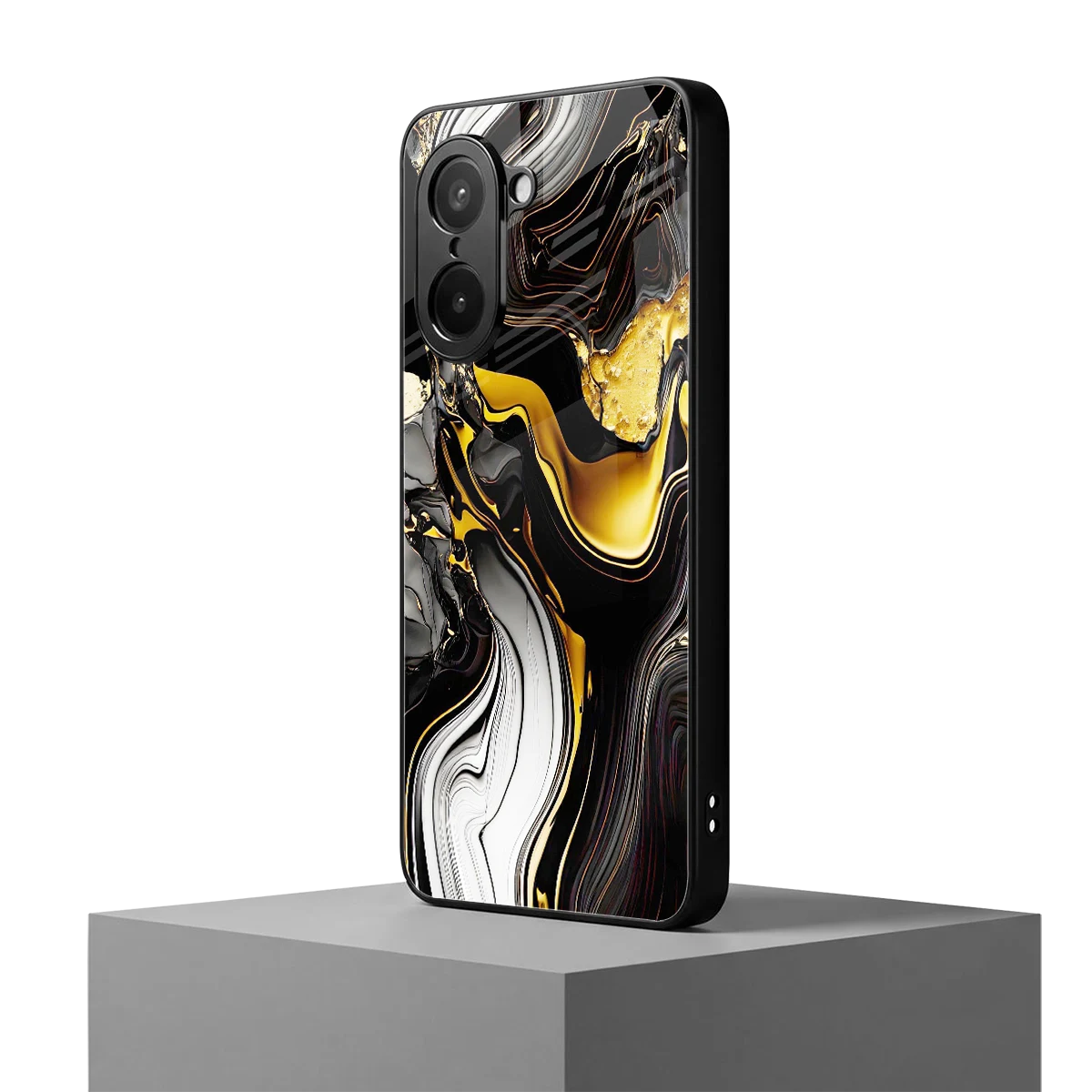 Bronze Glow oneplus nord ce5 5g mobile cover | shockproof glass phone case