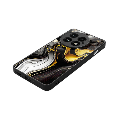 Bronze Glow stylish phone case for oneplus 13 | glossy glass and slim fit