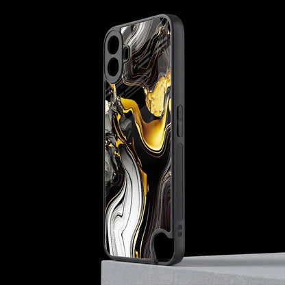 Bronze Glow cmf nothing phone 1 mobile cover | shockproof glass phone case