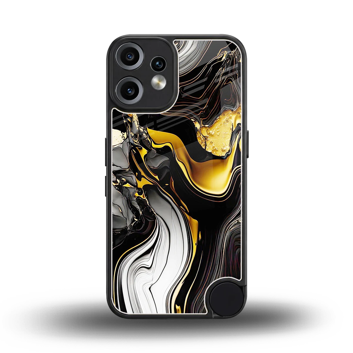 Bronze Glow back phone cover | glass case for cmf nothing phone 2 pro