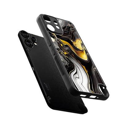 Bronze Glow sleek cmf nothing phone 2 pro cover with tempered glass back and TPU edges