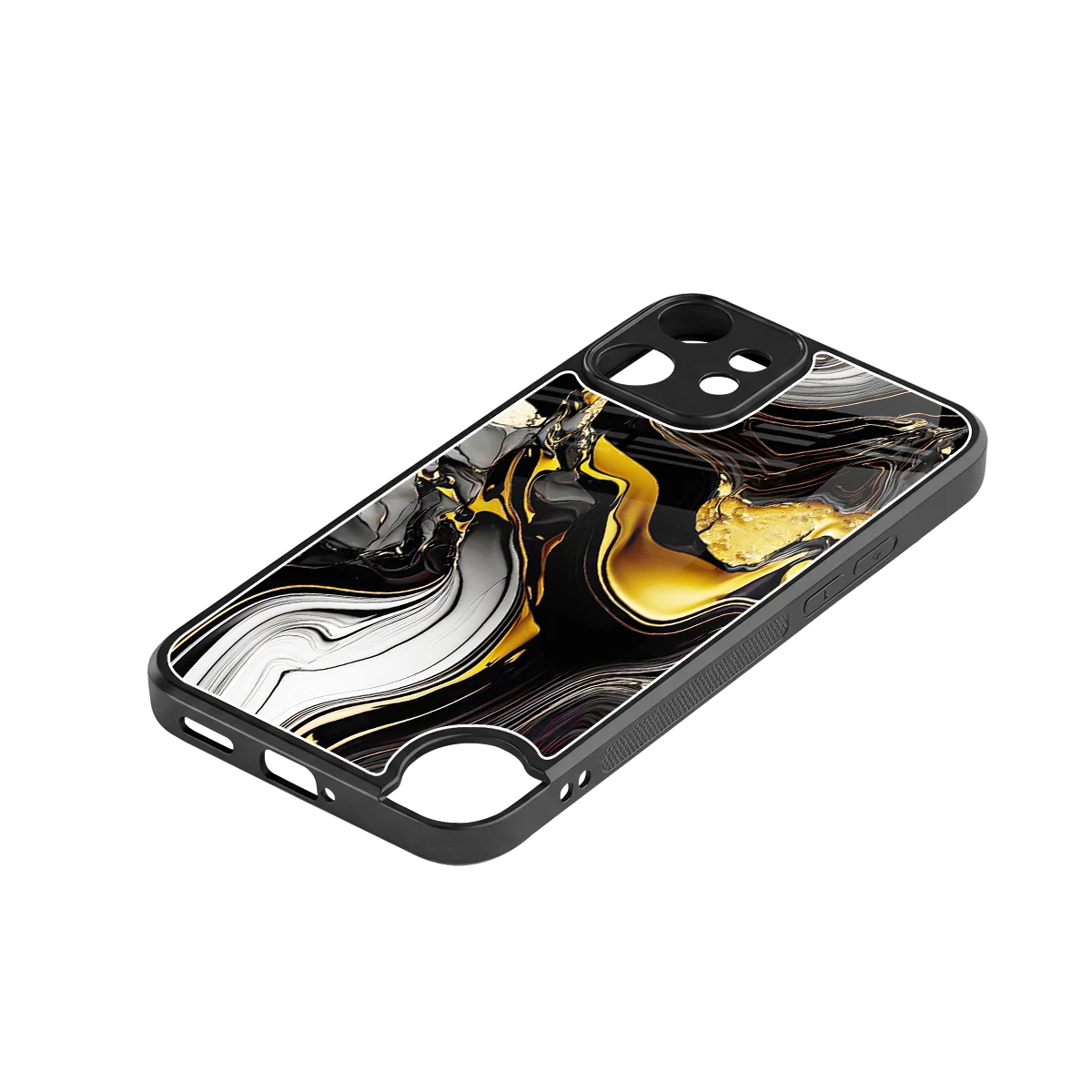 Bronze Glow stylish phone case for cmf nothing phone 2 pro | glossy glass and slim fit