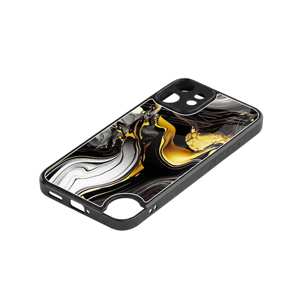Bronze Glow stylish phone case for cmf nothing phone 2 pro | glossy glass and slim fit