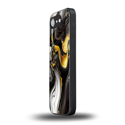 Bronze Glow iphone 16e mobile cover | shockproof glass phone case