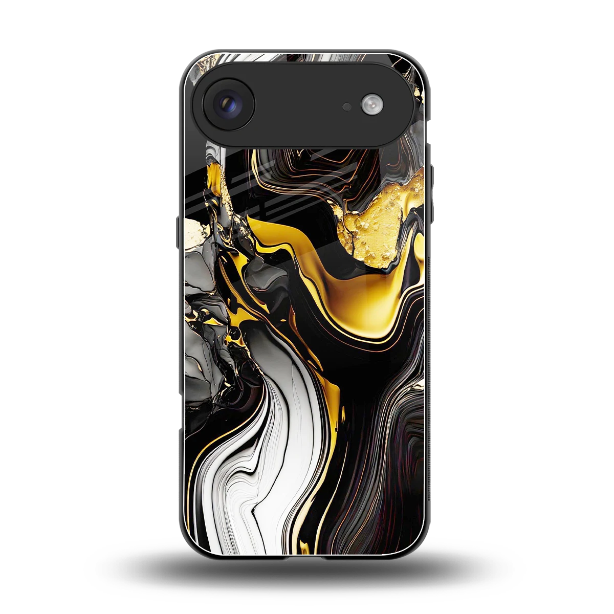 Bronze Glow back phone cover | glass case for iphone air