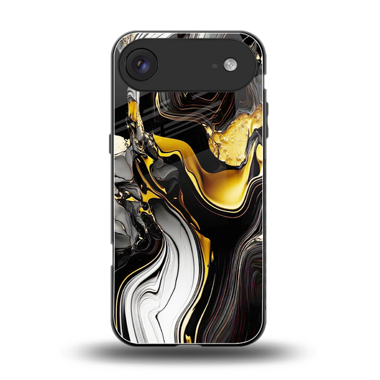 Bronze Glow back phone cover | glass case for iphone air