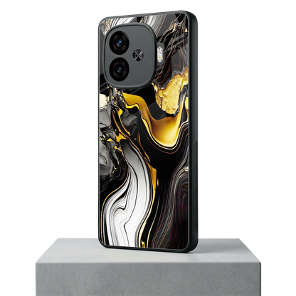 Bronze Glow iqoo neo 10r 5g mobile cover | shockproof glass phone case