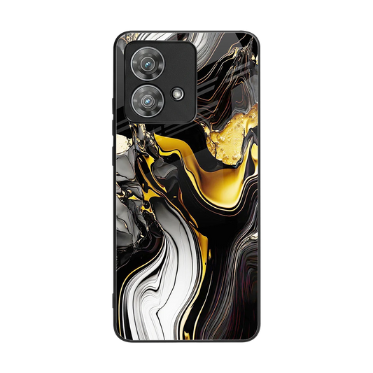 Bronze Glow back phone cover | glass case for motorola edge 40 neo 5g