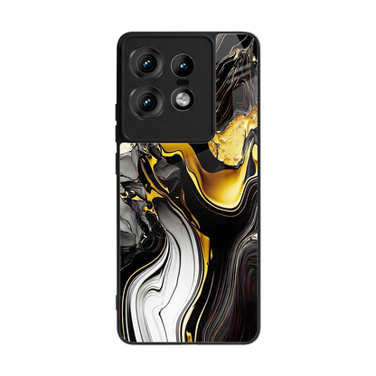 Bronze Glow back phone cover | glass case for motorola edge 50 pro