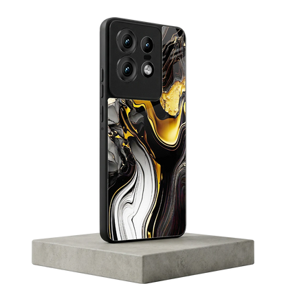 Bronze Glow motorola edge 50 pro mobile cover | shockproof glass phone case