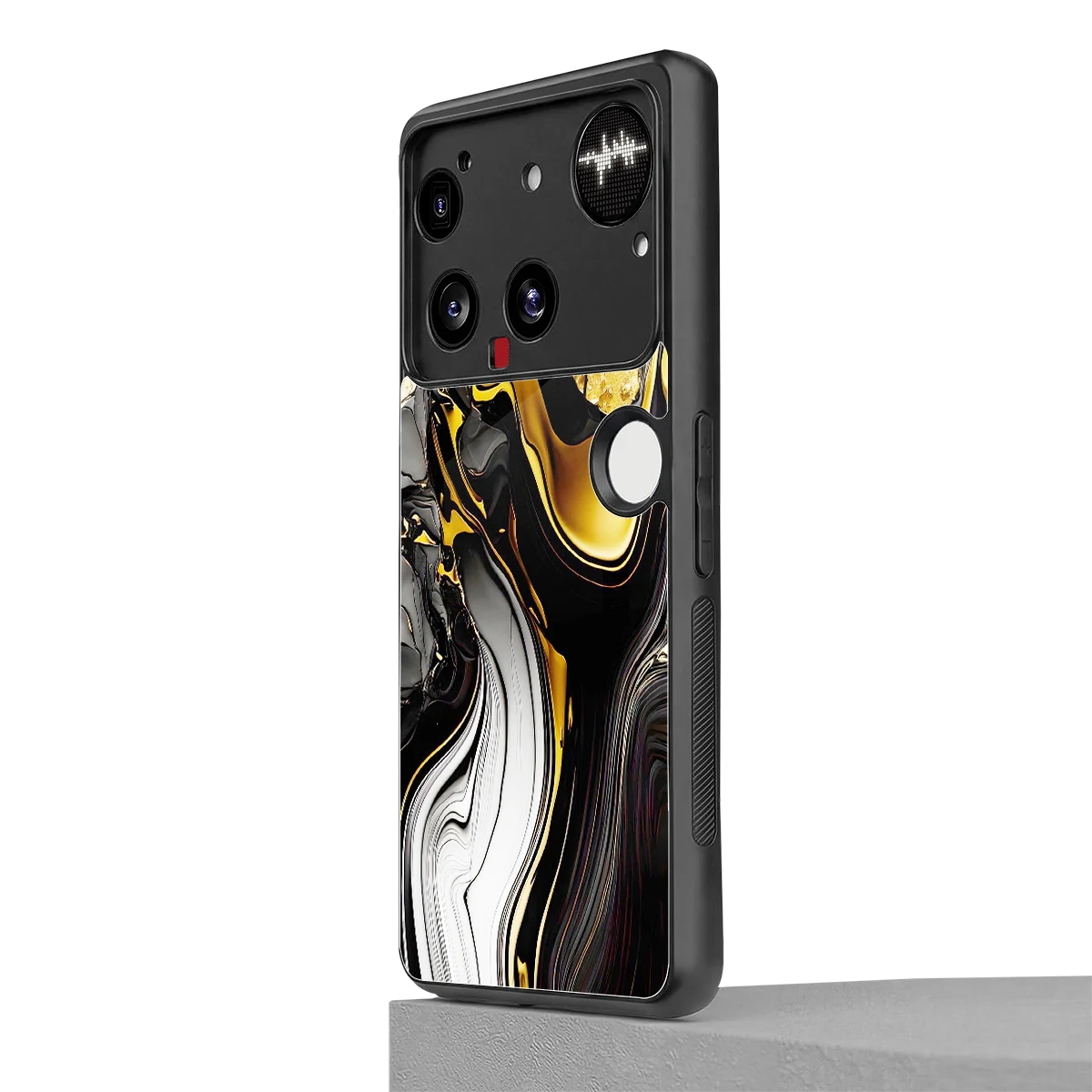 Bronze Glow nothing phone 3 mobile cover | shockproof glass phone case