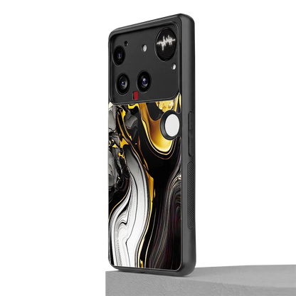 Bronze Glow nothing phone 3 mobile cover | shockproof glass phone case