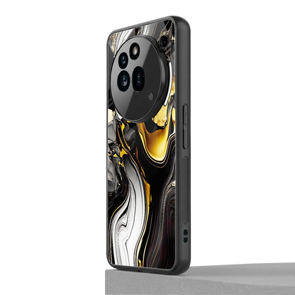 Bronze Glow nothing phone 3a pro mobile cover | shockproof glass phone case