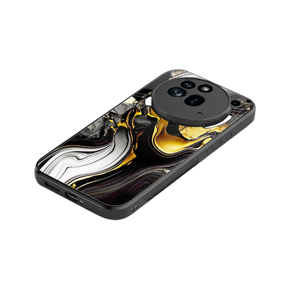 Bronze Glow stylish phone case for nothing phone 3a pro | glossy glass and slim fit